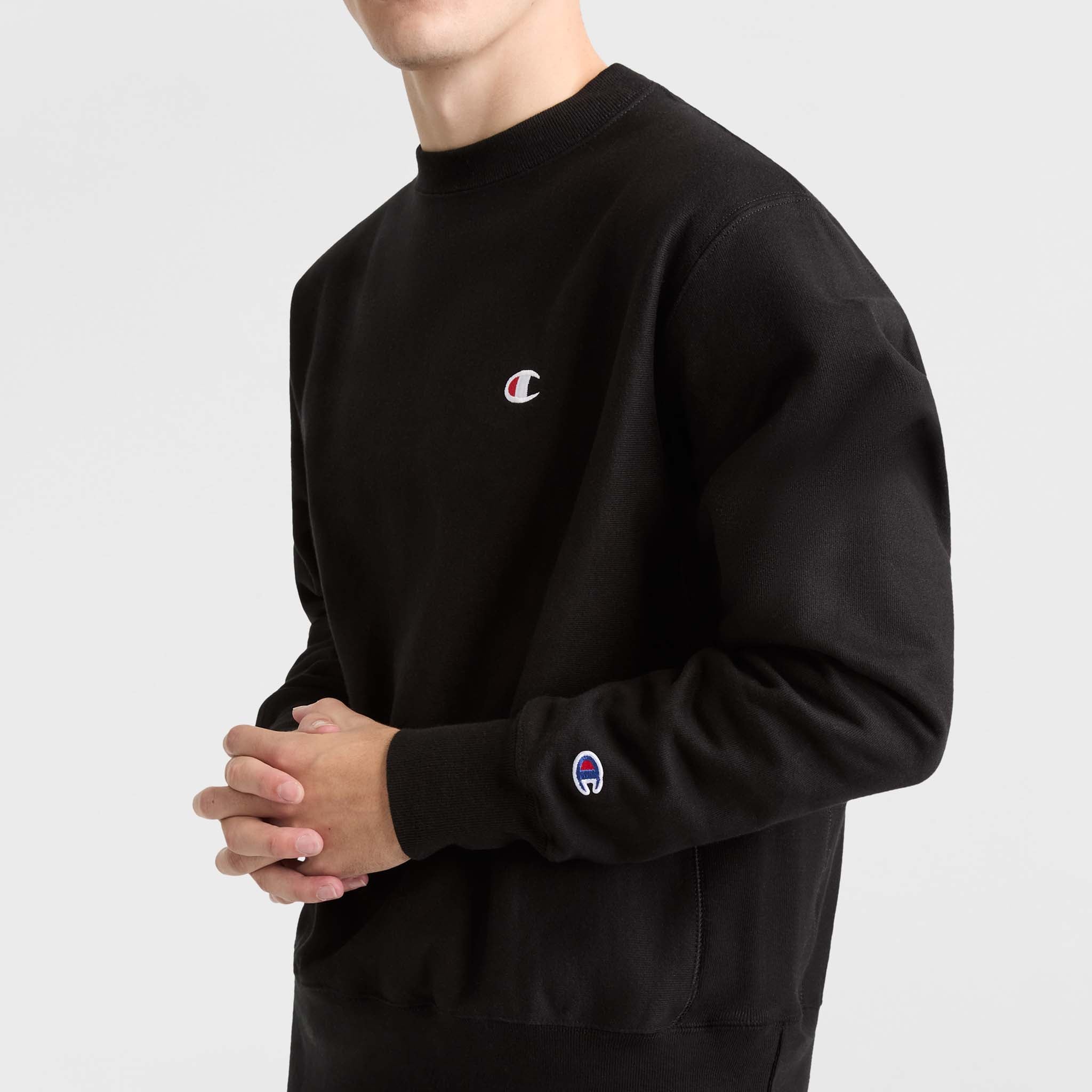 Reverse Weave Crewneck Sweatshirt. C Logo - Image 3