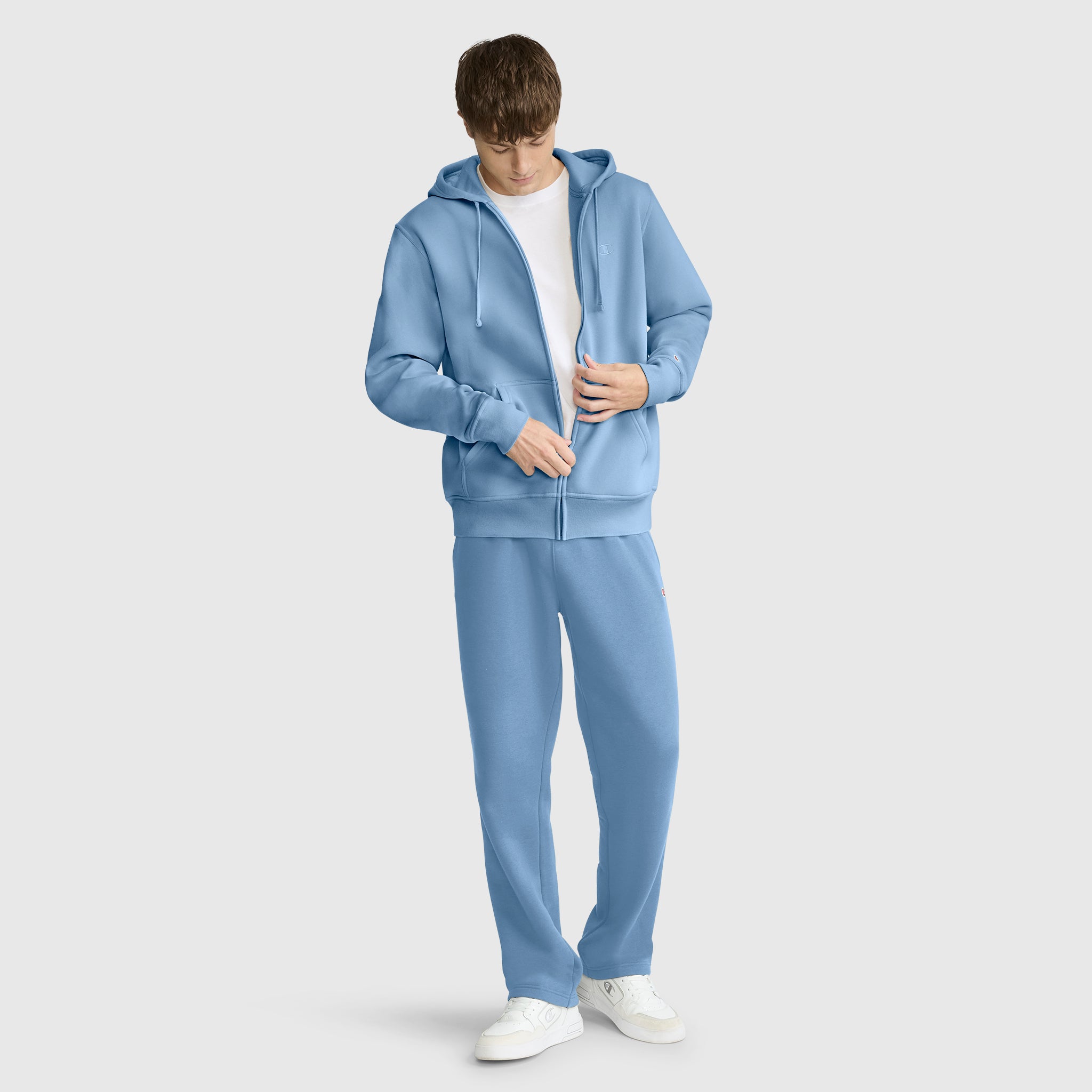 Powerblend Full-Zip Hoodie. C Logo - Image 4