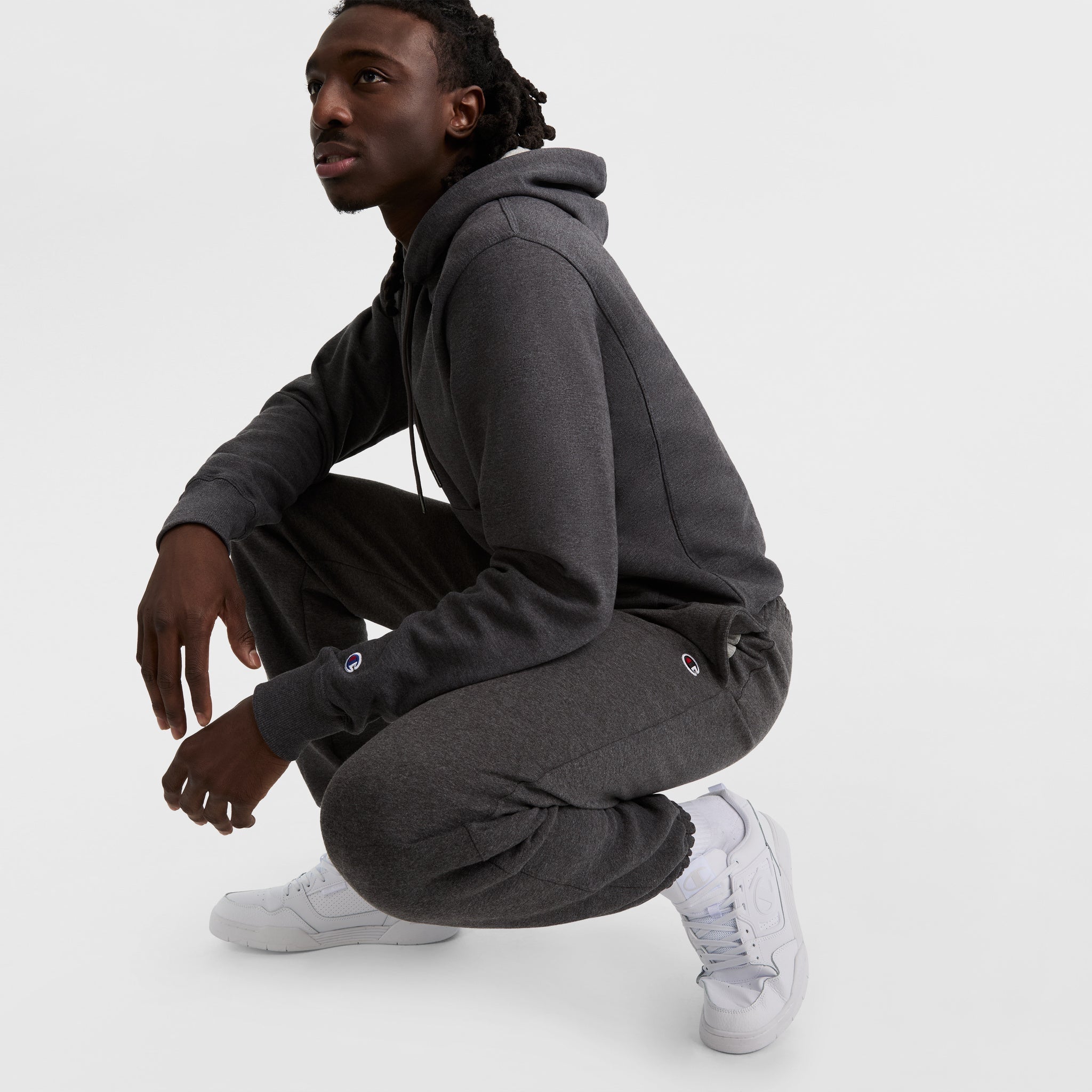 Powerblend Sweatpants. Cinched Bottom. C Logo - Image 5