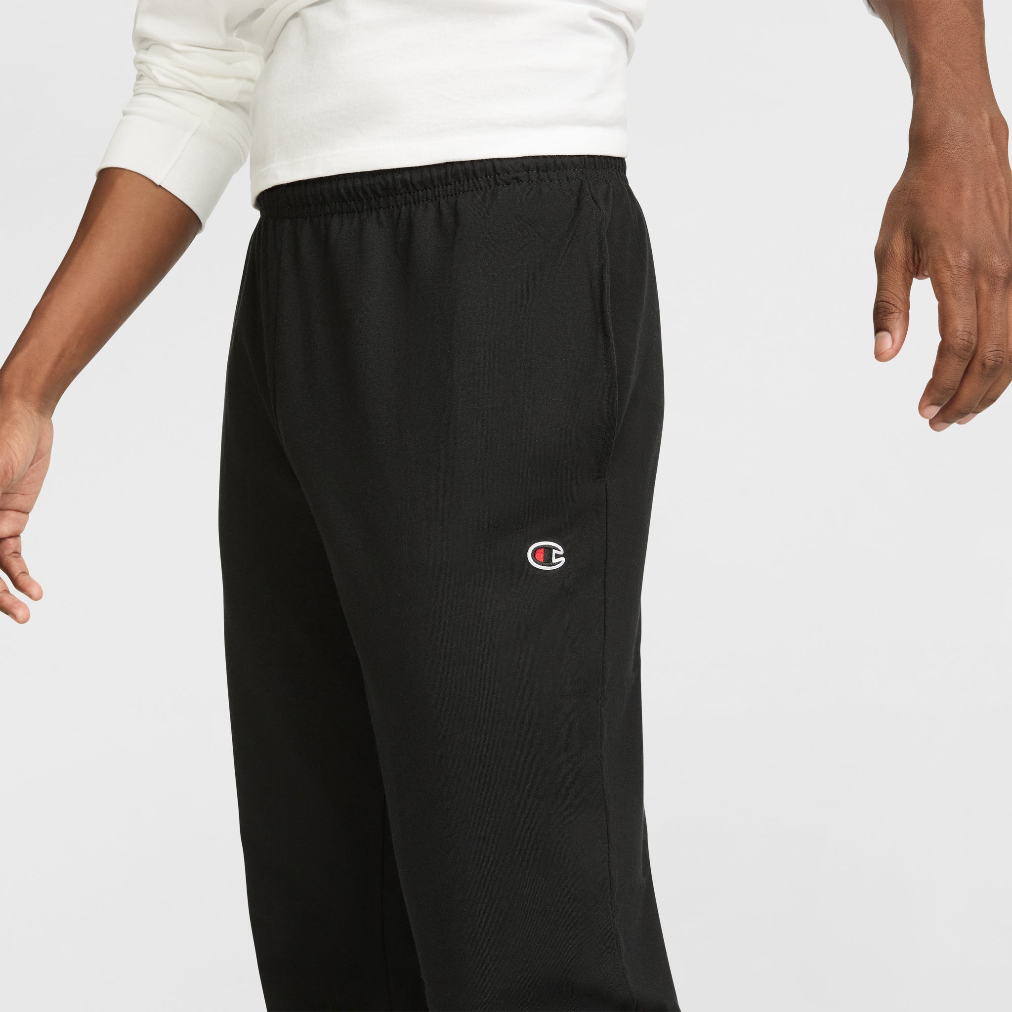Lightweight Lounge Pants. Open Hem. C Logo - Image 3