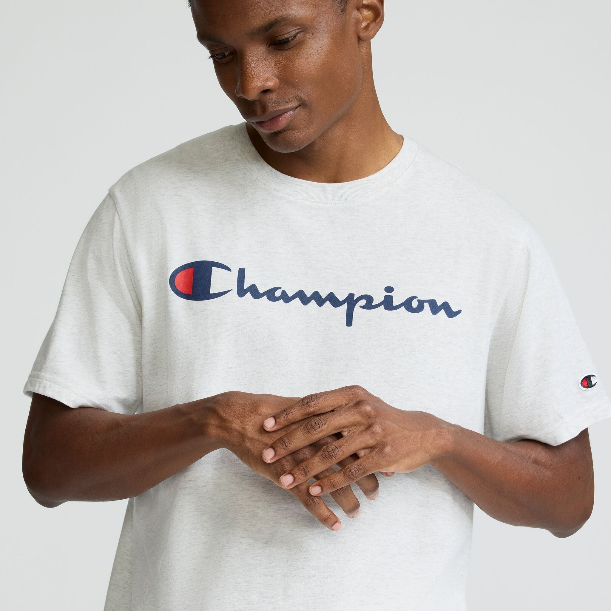 Classic Graphic T-Shirt. Script Logo - Image 3