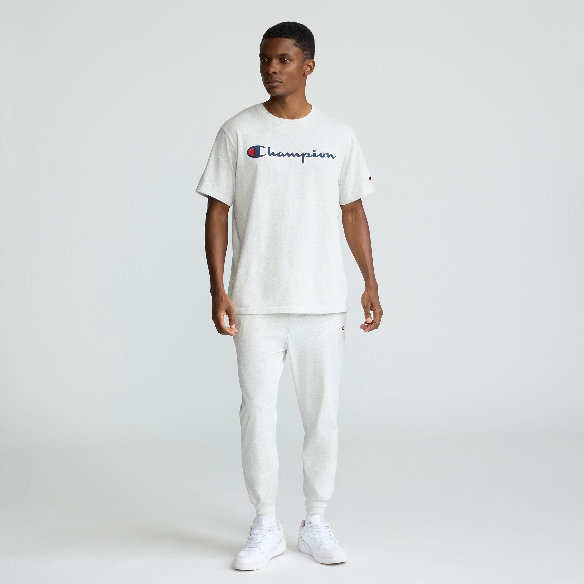 Classic Graphic T-Shirt. Script Logo - Image 4