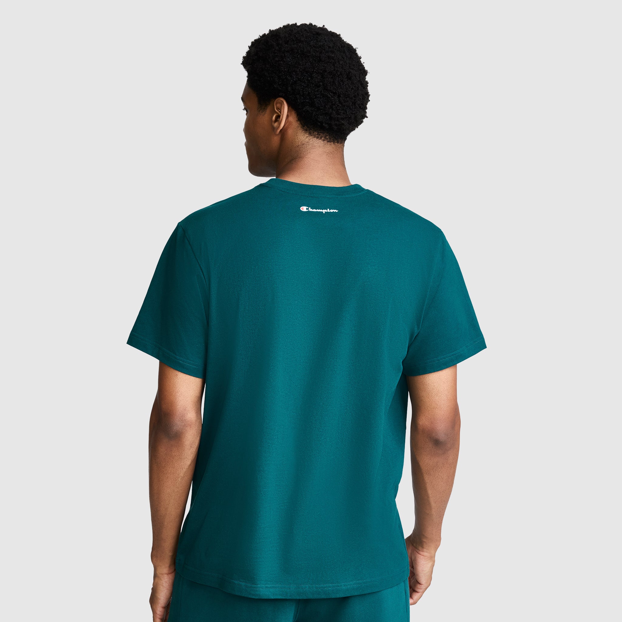 Classic Graphic T-Shirt. Script Logo - Image 2