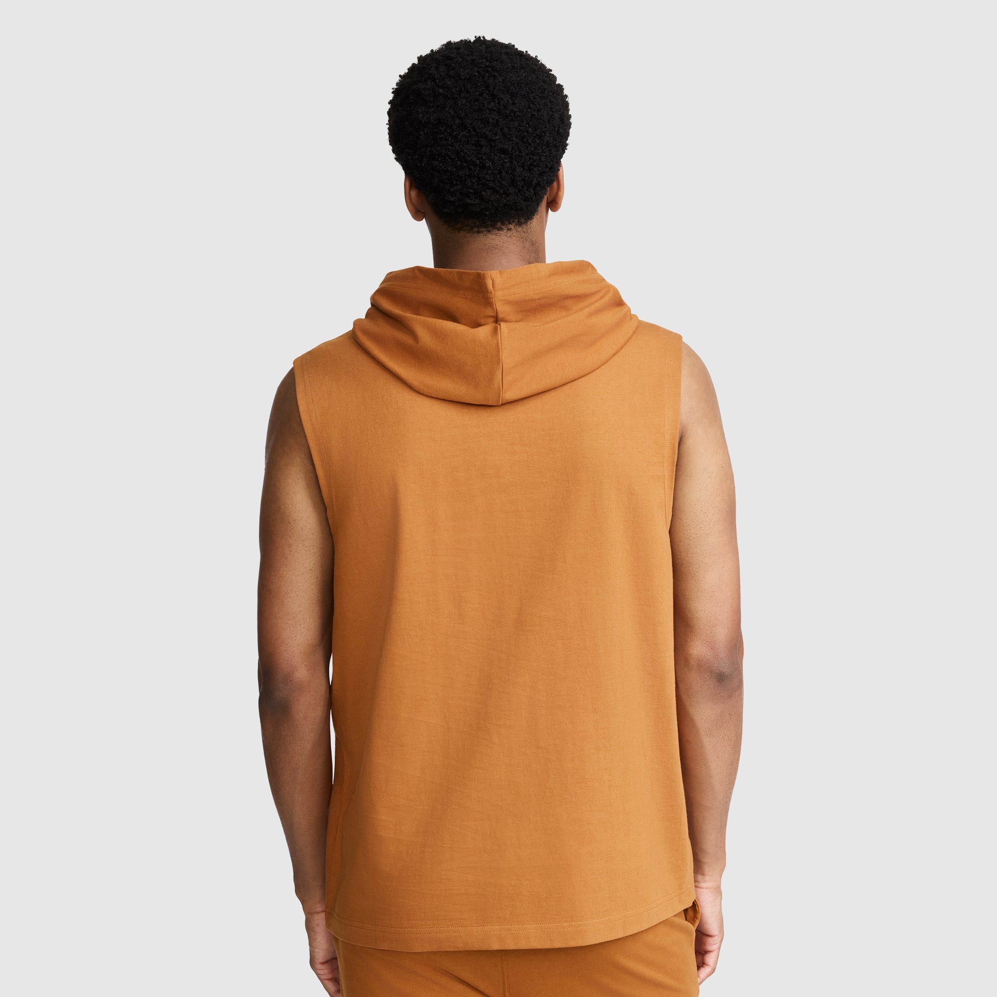 Jersey Sleeveless Hoodie. C Logo - Image 3