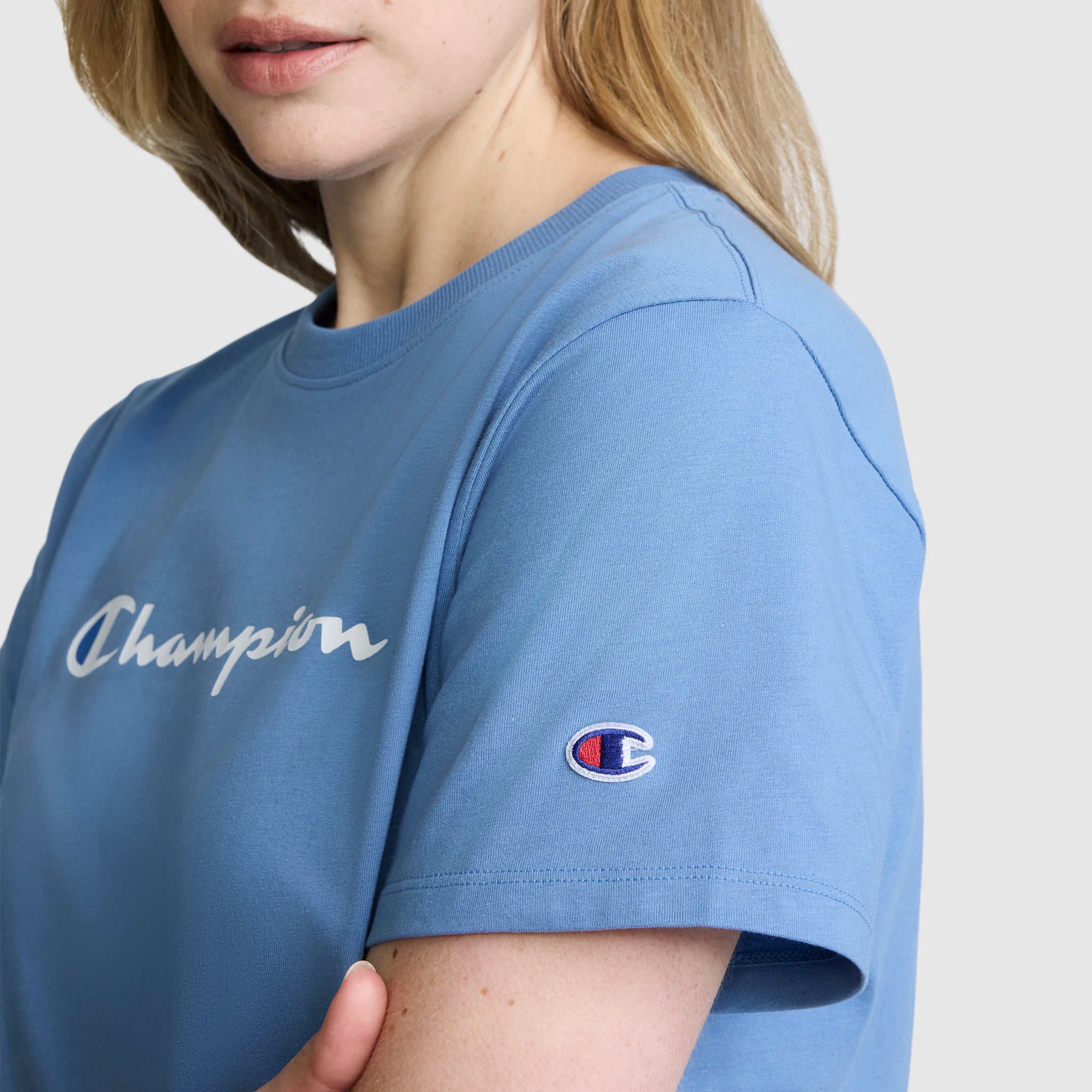 Classic T-Shirt. Script Logo - Image 3