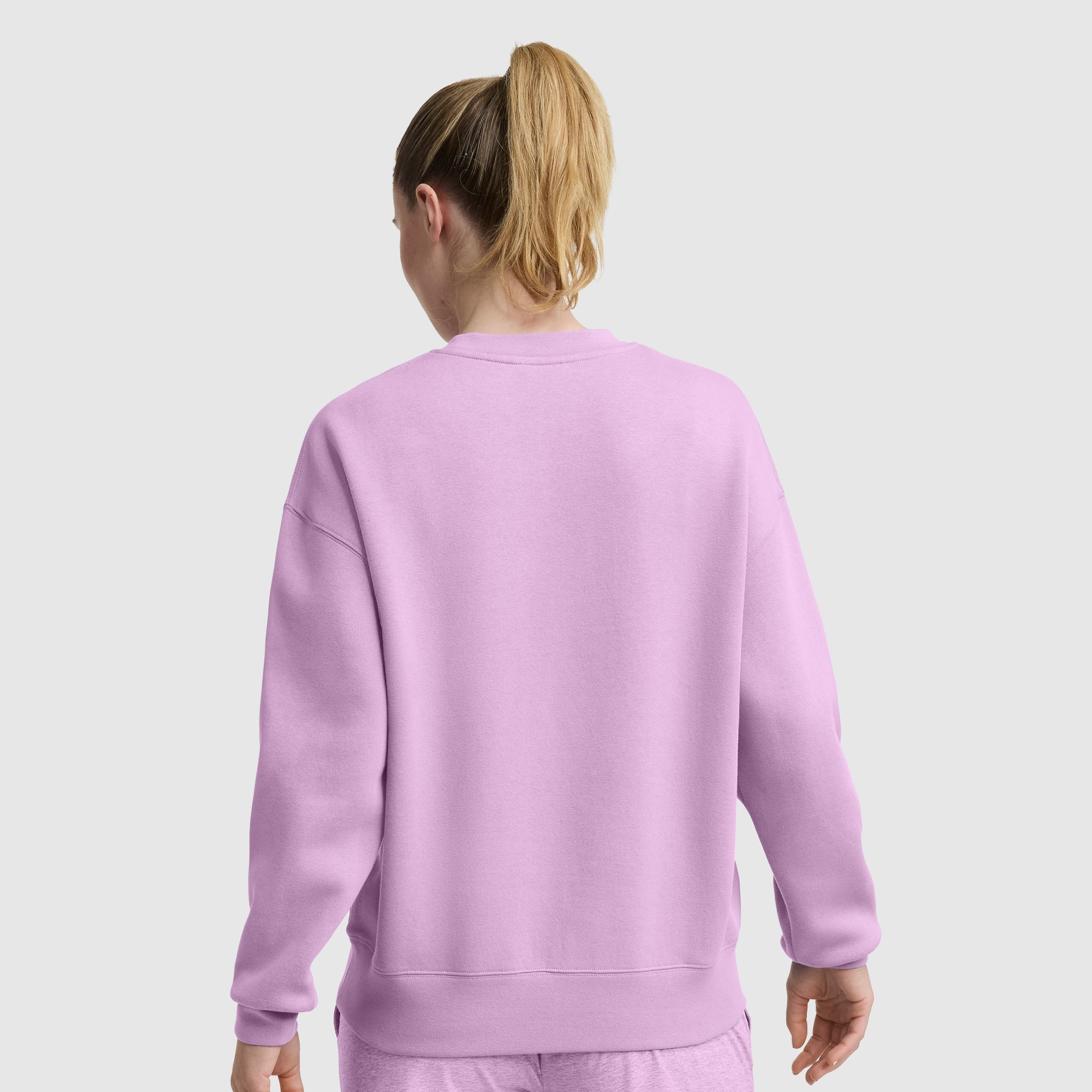 Powerblend Crewneck Sweatshirt. Embroidered Script Logo - Image 2