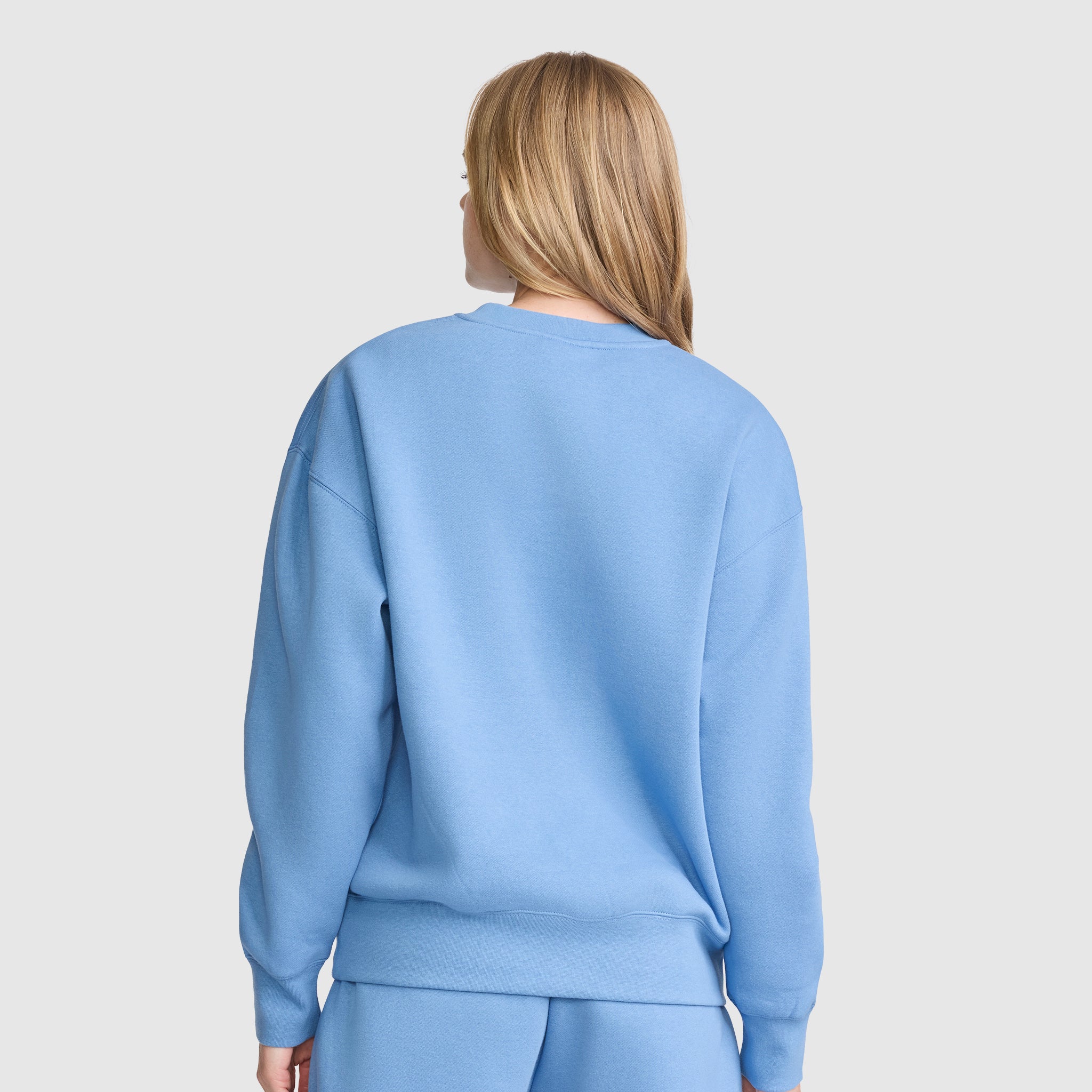 Powerblend Crewneck Sweatshirt. Script Logo - Image 2