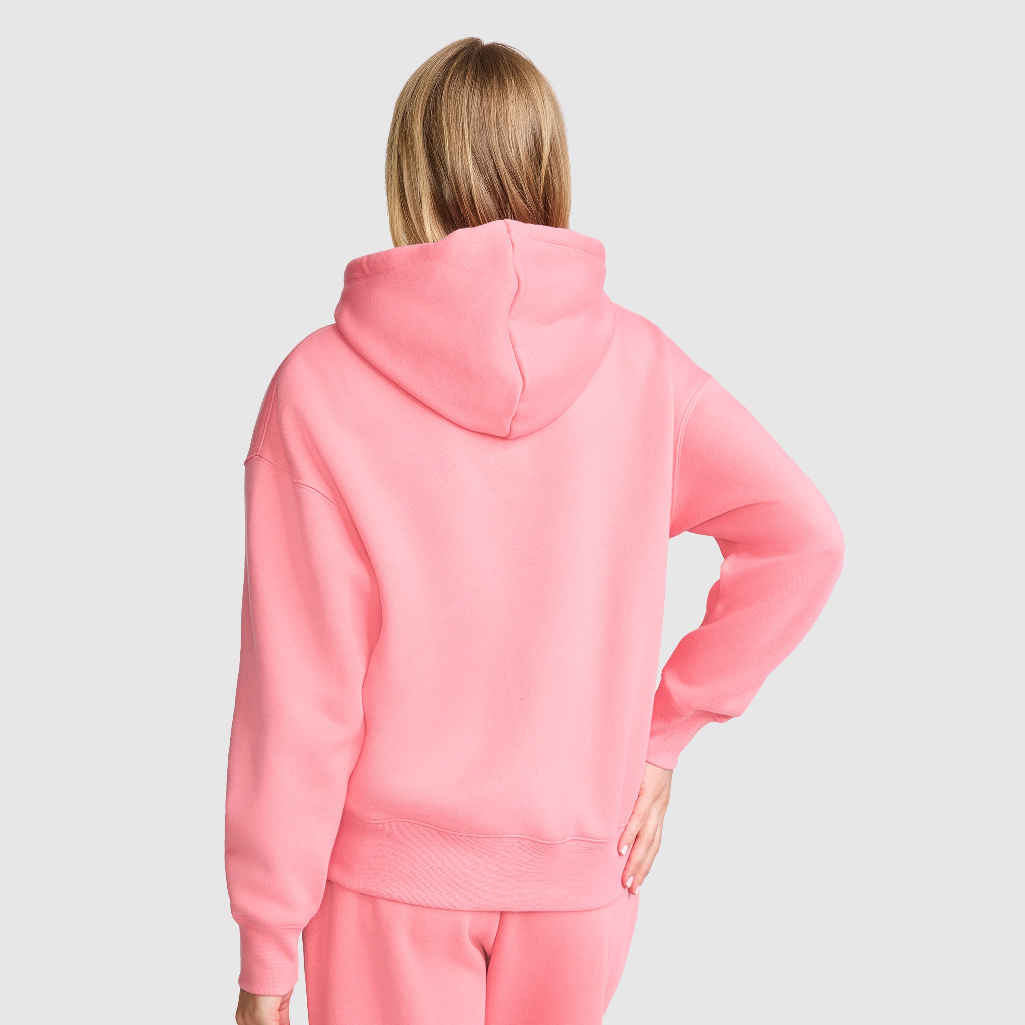 Fleece Hoodie. Satin Applique - Image 3