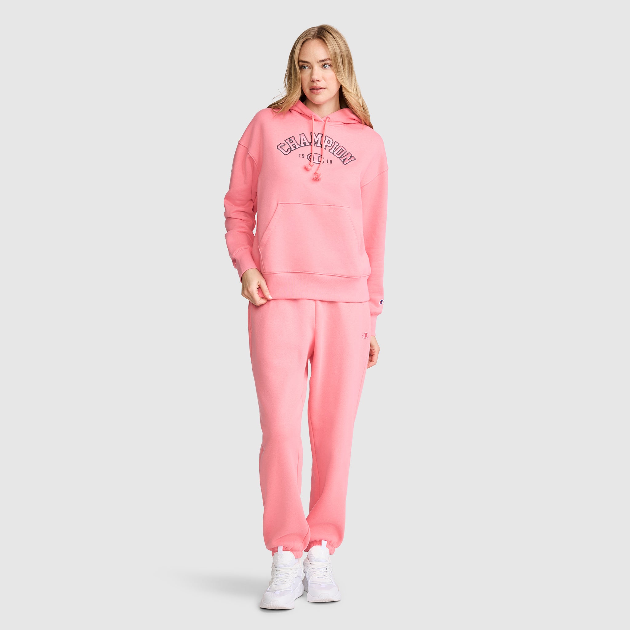 Fleece Hoodie. Satin Applique - Image 7