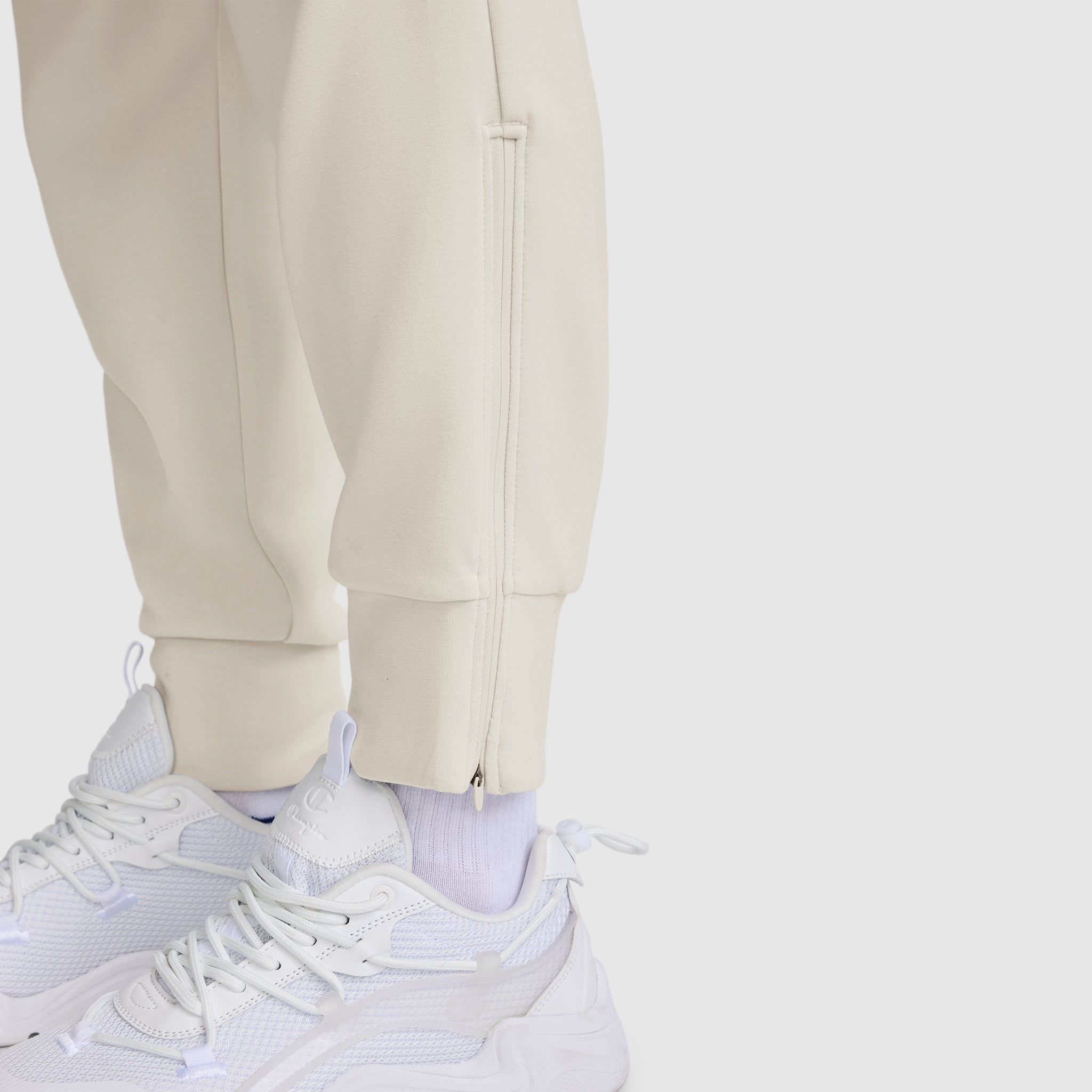 Taper Leg Jogger with Zippers - Image 5