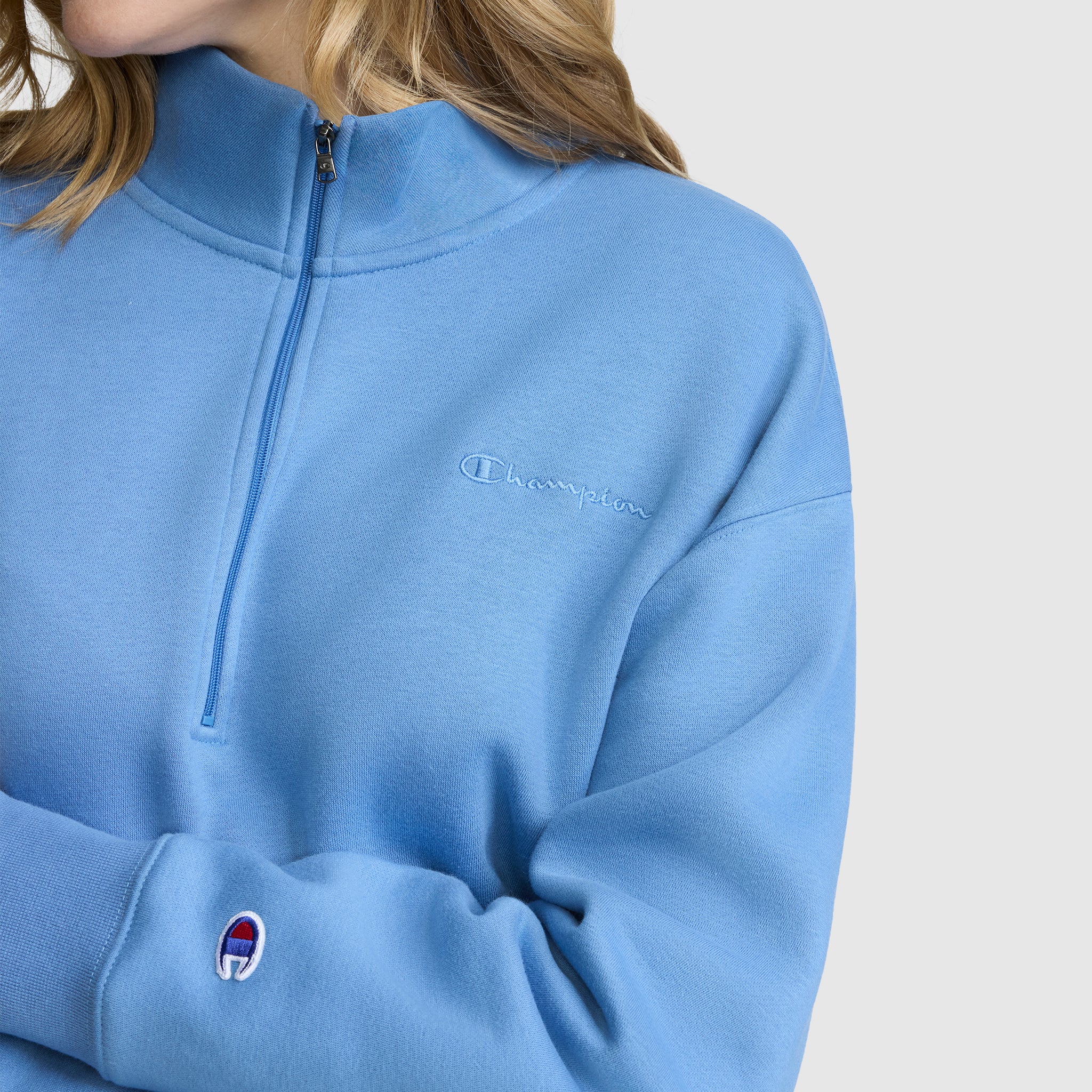 Fleece Mockneck Quarter-Zip - Image 3